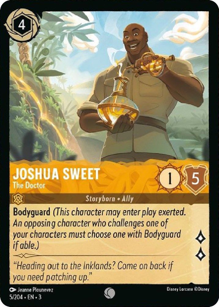 Joshua Sweet - The Doctor card