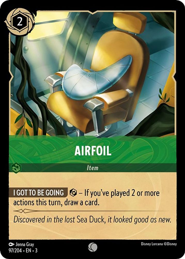 Airfoil card