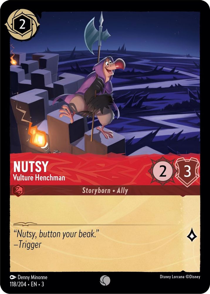 Nutsy - Vulture Henchman card