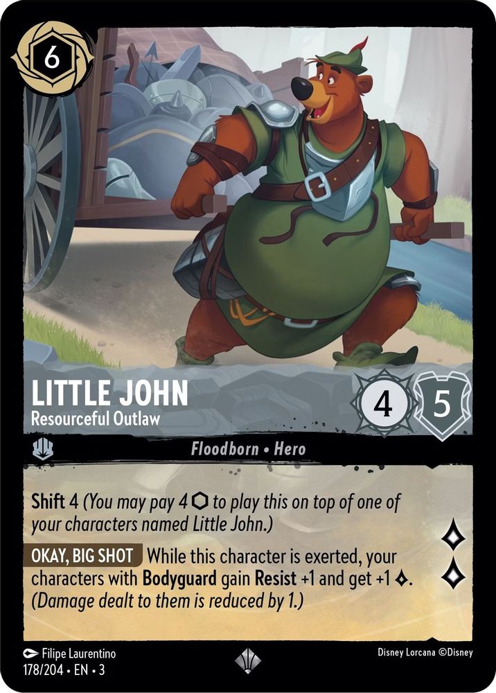 Little John - Resourceful Outlaw card