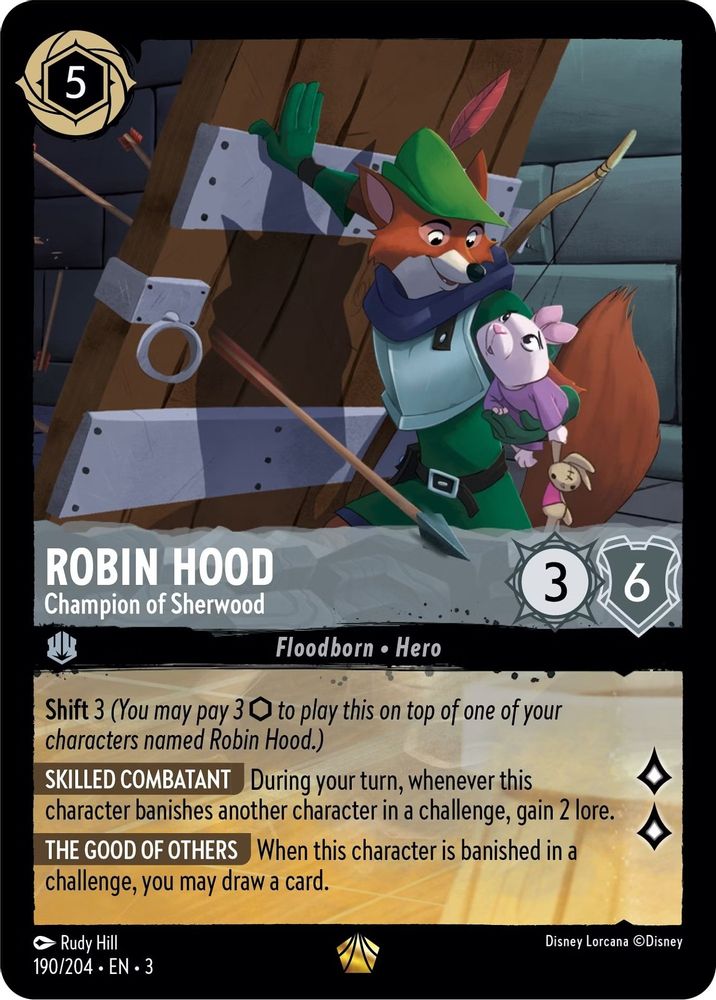 Robin Hood - Champion of Sherwood card