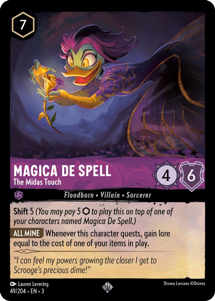 Magica De Spell - The Midas Touch card