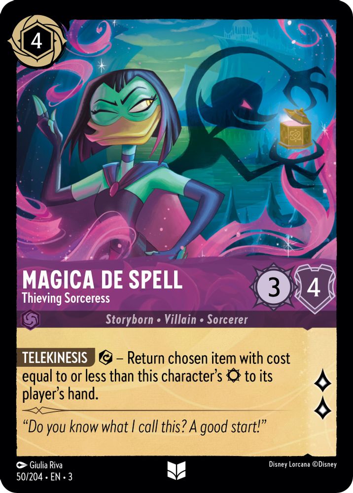 Magica De Spell - Thieving Sorceress card