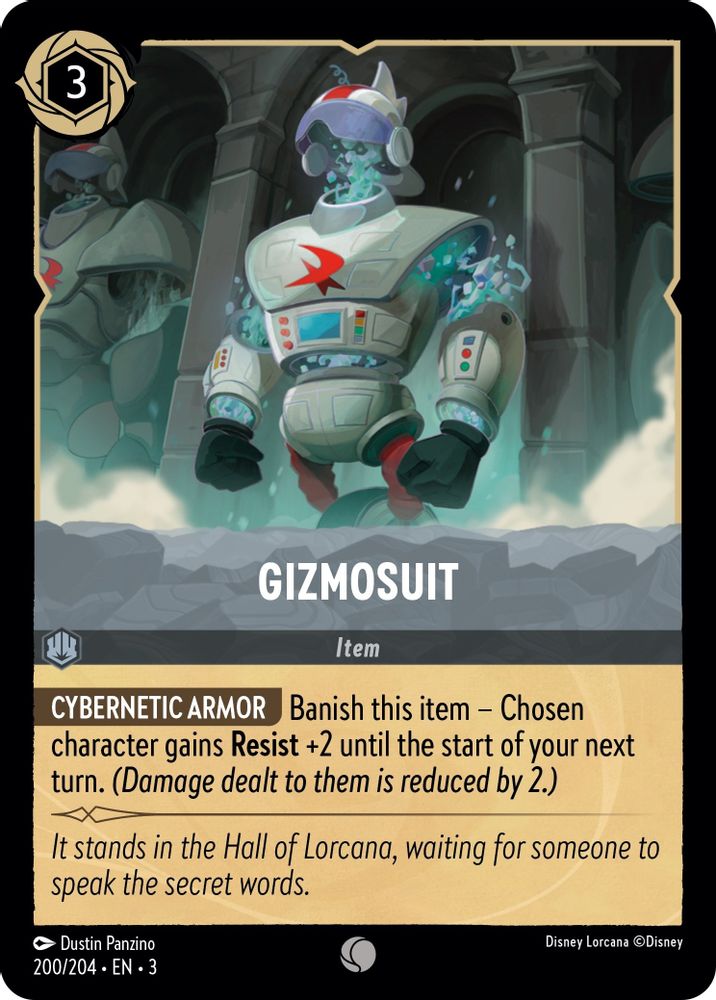 Gizmosuit card