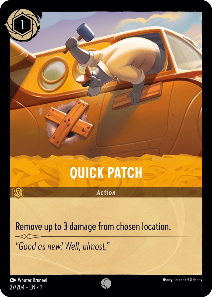 Quick Patch card