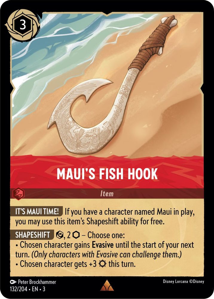 Maui's Fish Hook card