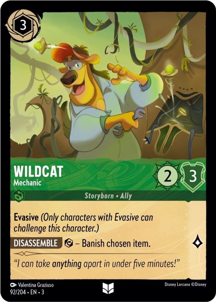Wildcat - Mechanic card