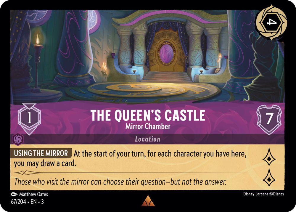 The Queen's Castle - Mirror Chamber card