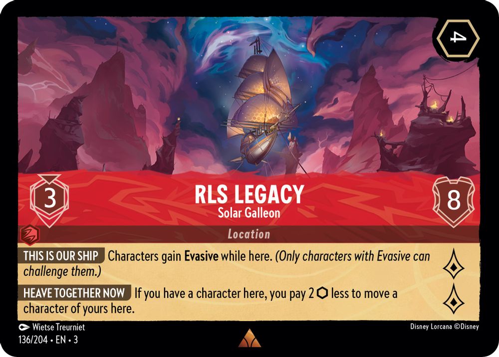 RLS Legacy - Solar Galleon card