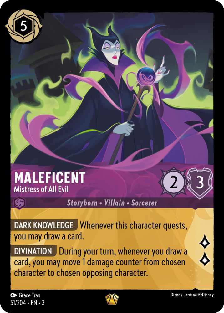 Maleficent - Mistress of All Evil card