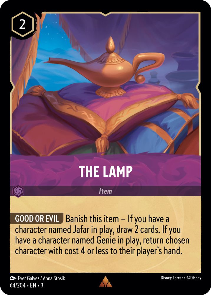 The Lamp card