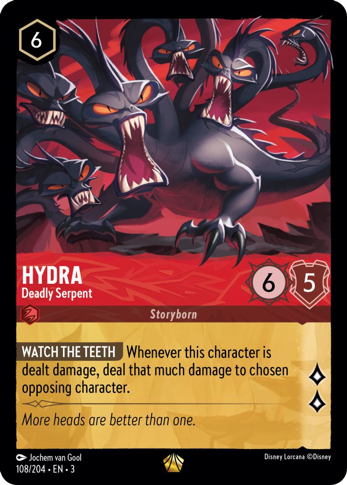 Hydra - Deadly Serpent card