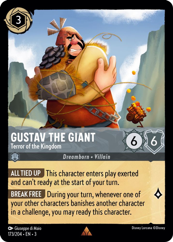 Gustav the Giant - Terror of the Kingdom card