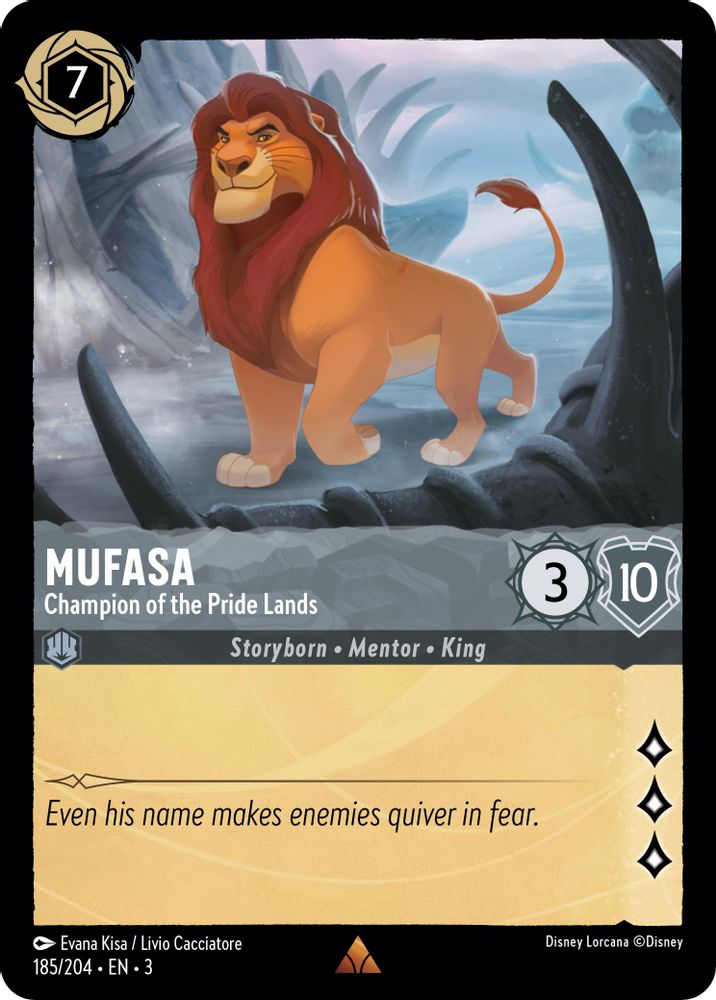 Mufasa - Champion of the Pride Lands card