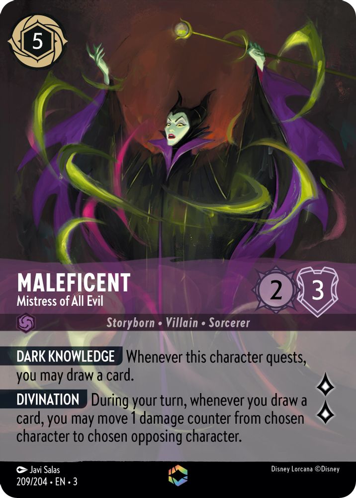 Maleficent - Mistress of All Evil (Enchanted) card