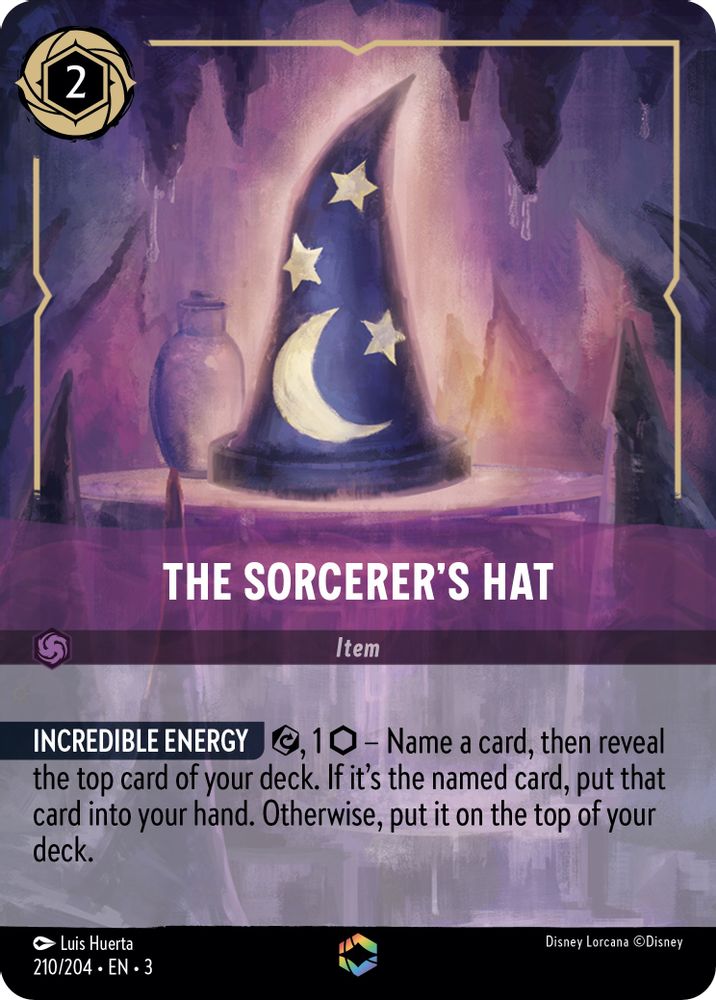 The Sorcerer's Hat (Enchanted) card