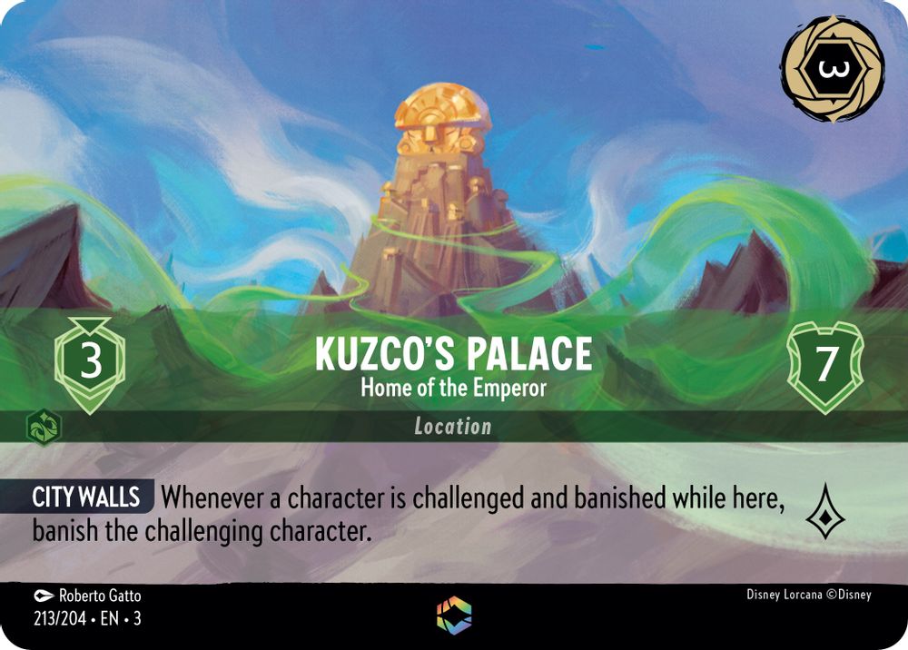 Kuzco's Palace - Home of the Emperor (Enchanted) card