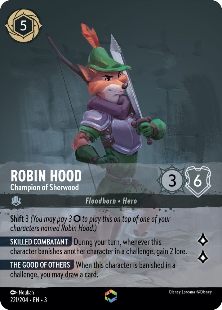 Robin Hood - Champion of Sherwood (Enchanted) card