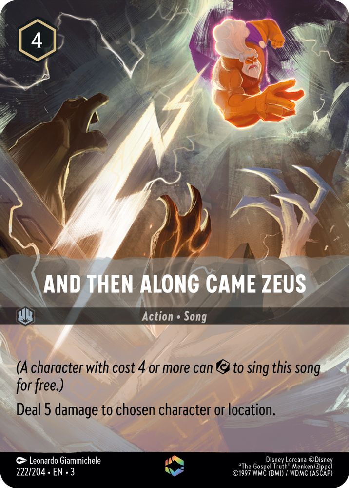 And Then Along Came Zeus (Enchanted) card
