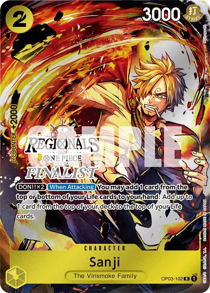 Sanji (Offline Regional 2024) [Finalist] card