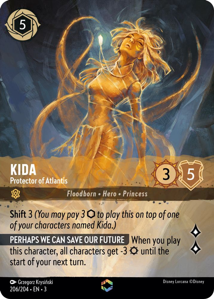 Kida - Protector of Atlantis (Enchanted) card