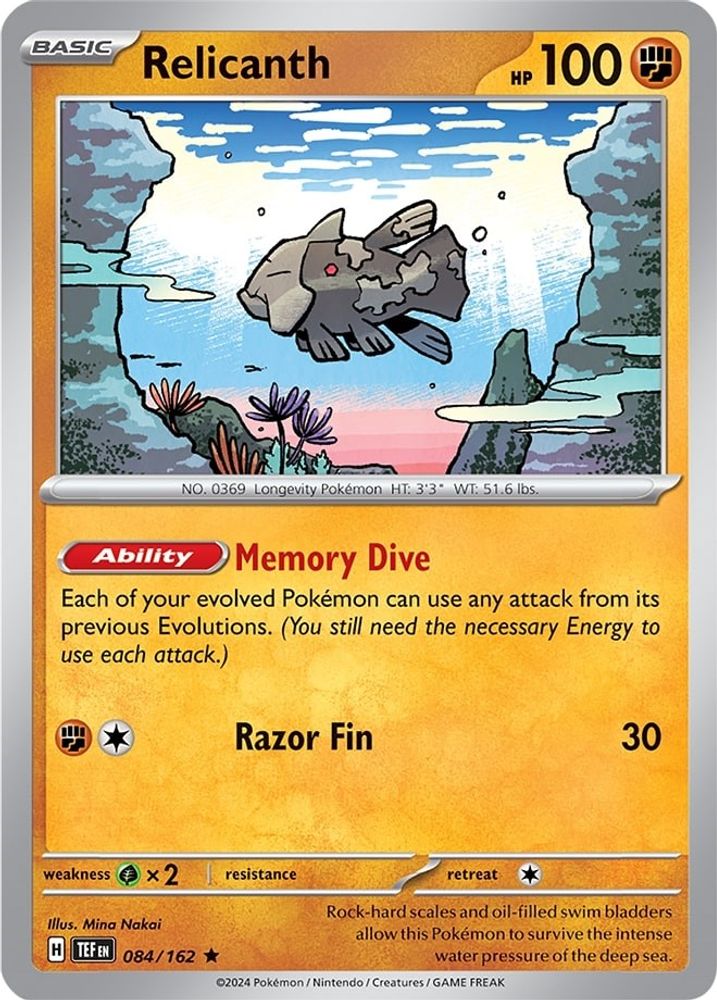 Relicanth — Deck Exclusives #84/264
