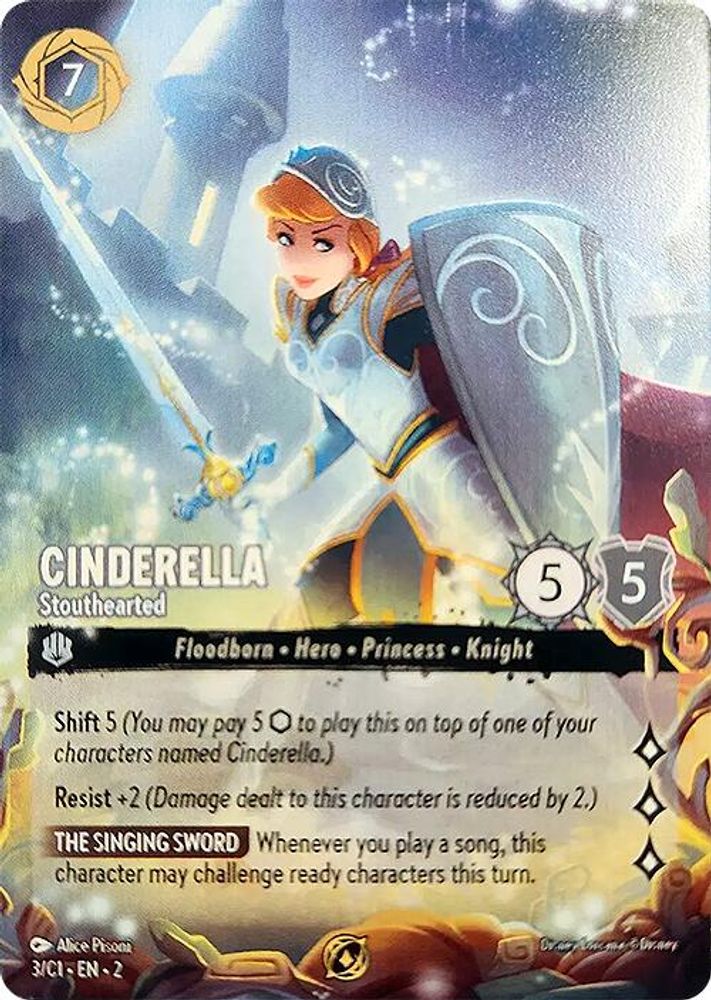 Cinderella - Stouthearted card