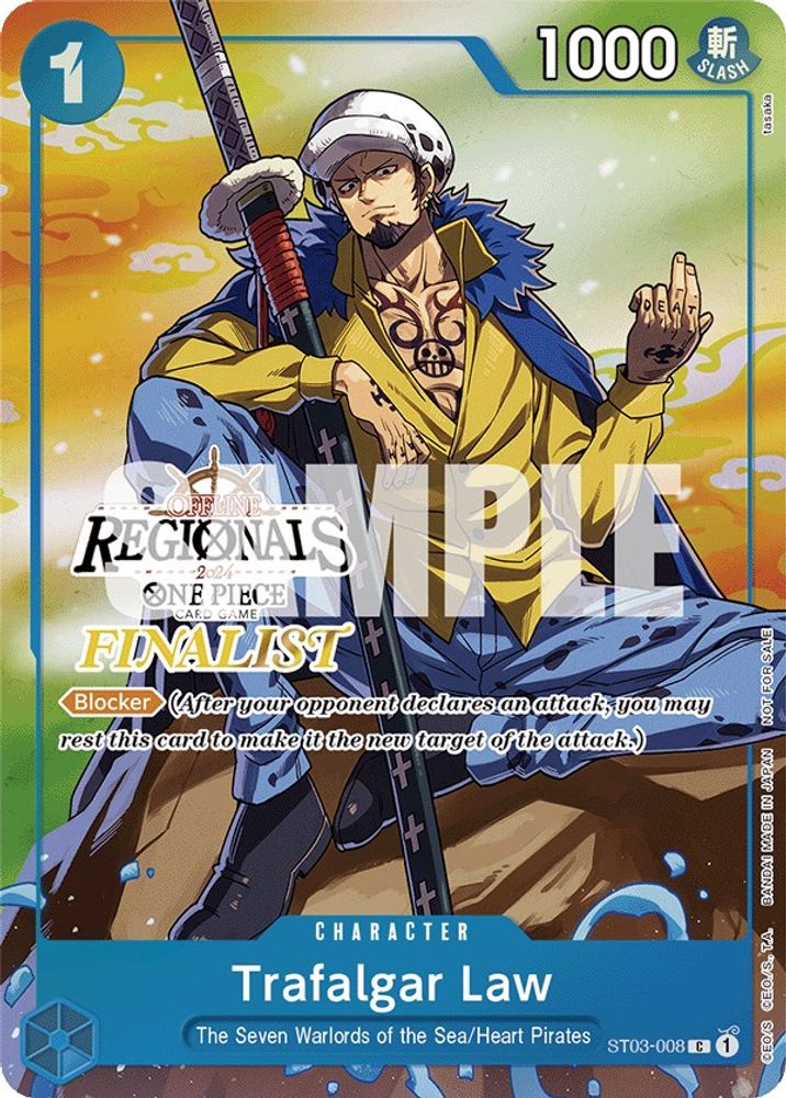 Trafalgar Law (Offline Regional 2024 Vol. 2) [Finalist] card