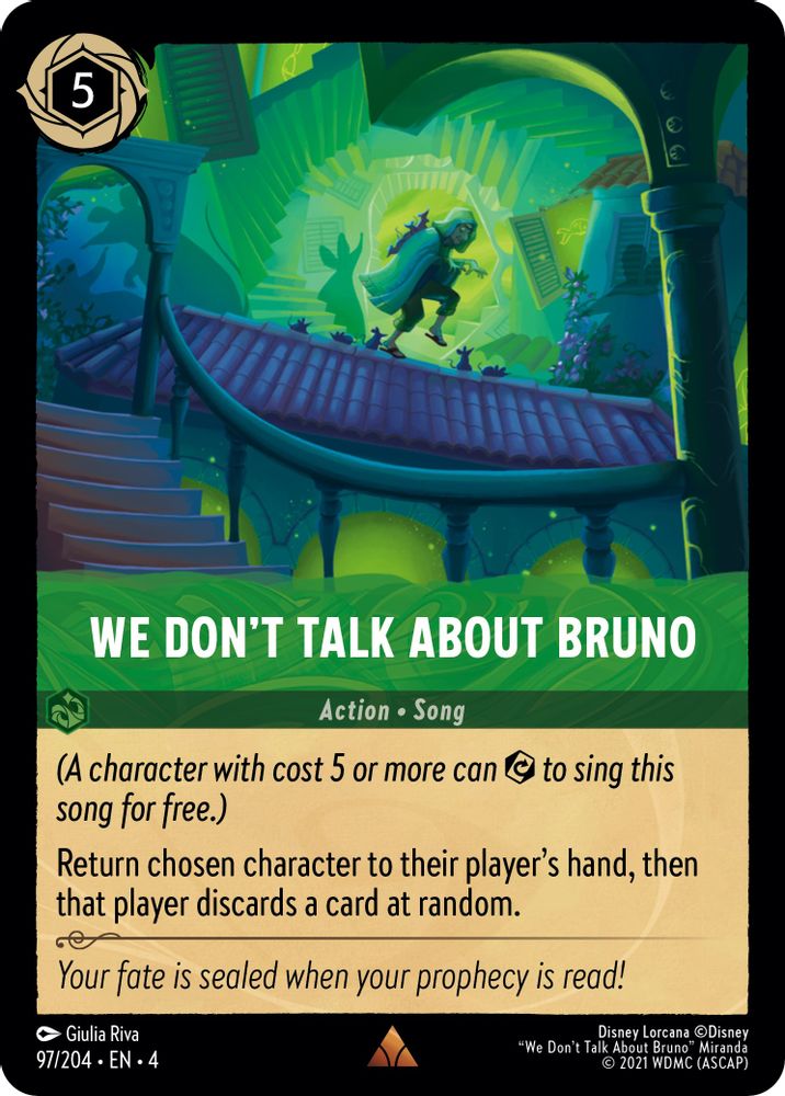 We Don't Talk About Bruno card