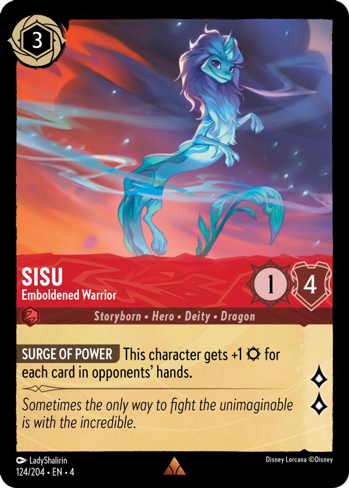 Sisu - Emboldened Warrior card