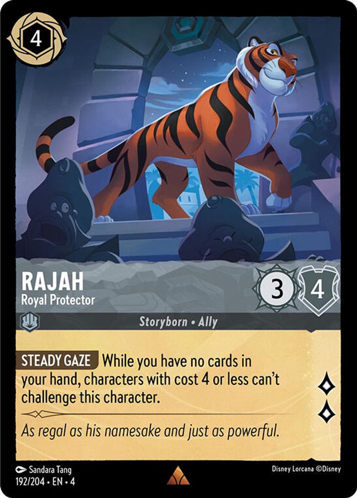 Rajah - Royal Protector card