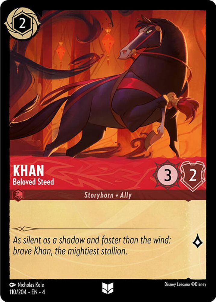 Khan - Beloved Steed card