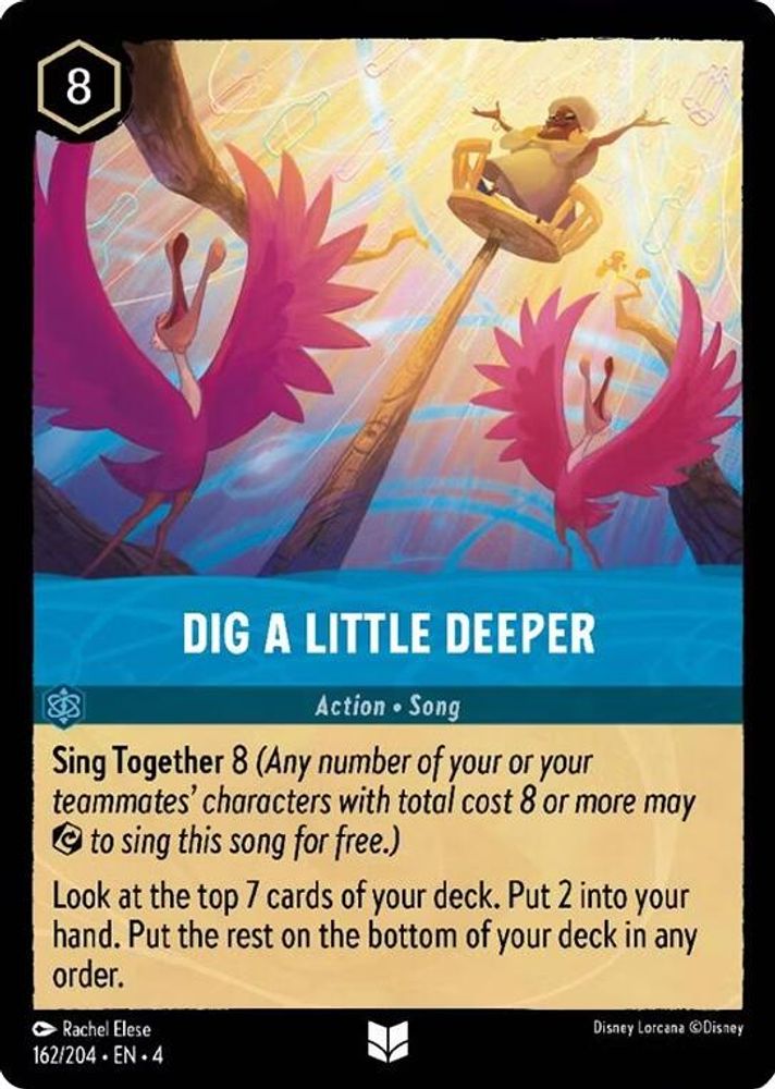 Dig a Little Deeper card