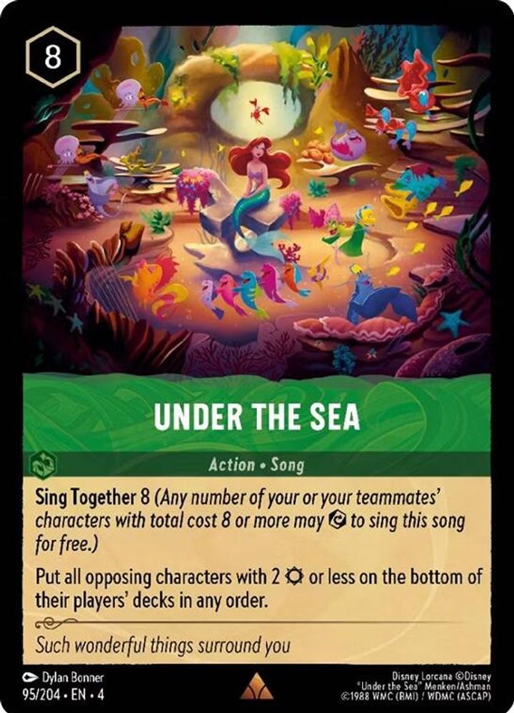 Under the Sea card