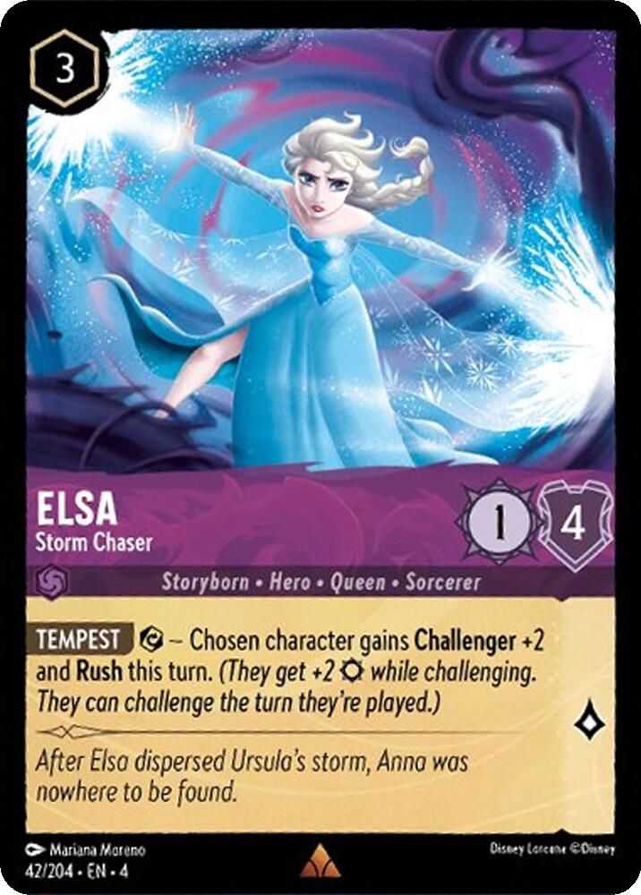 Elsa - Storm Chaser card