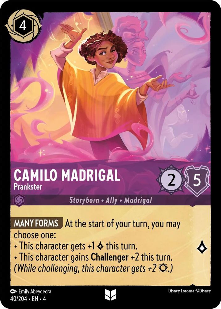 Camilo Madrigal - Prankster card