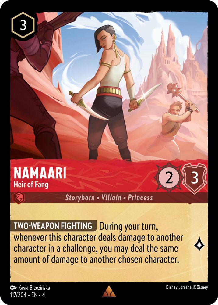 Namaari - Heir of Fang card