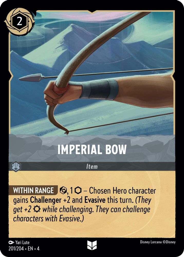 Imperial Bow card