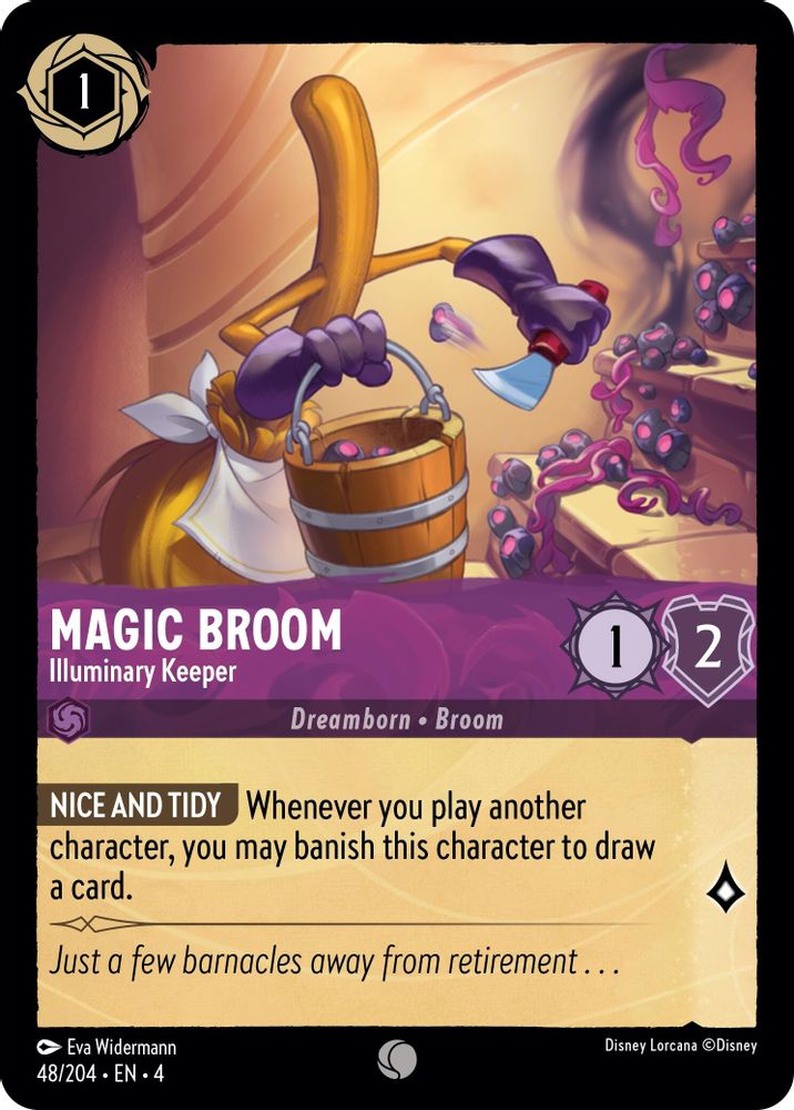 Magic Broom - Illuminary Keeper card