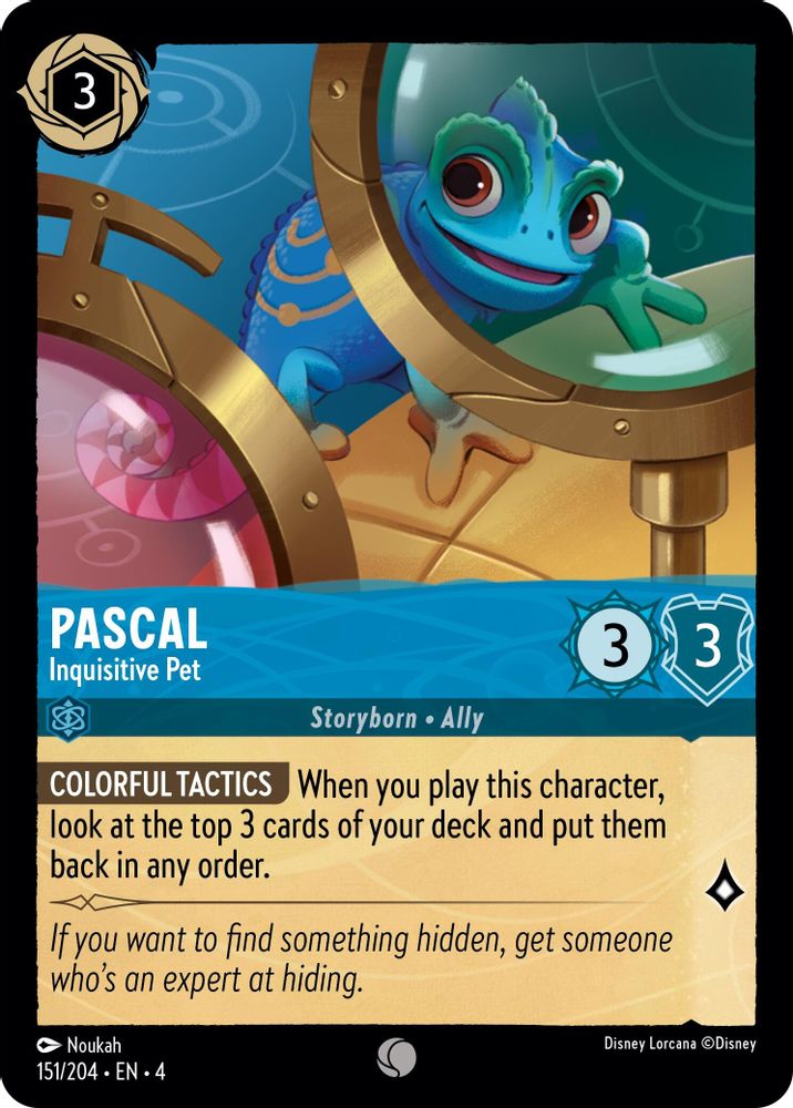 Pascal - Inquisitive Pet card