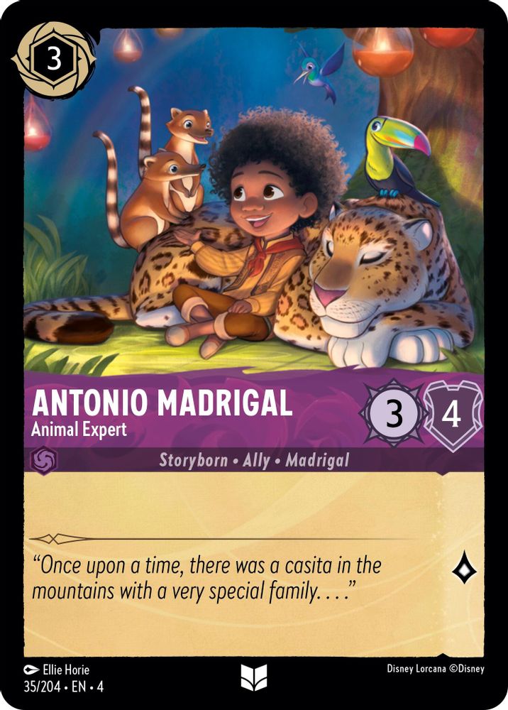 Antonio Madrigal - Animal Expert card
