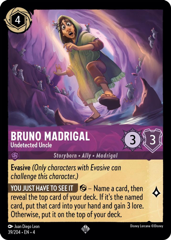 Bruno Madrigal - Undetected Uncle card