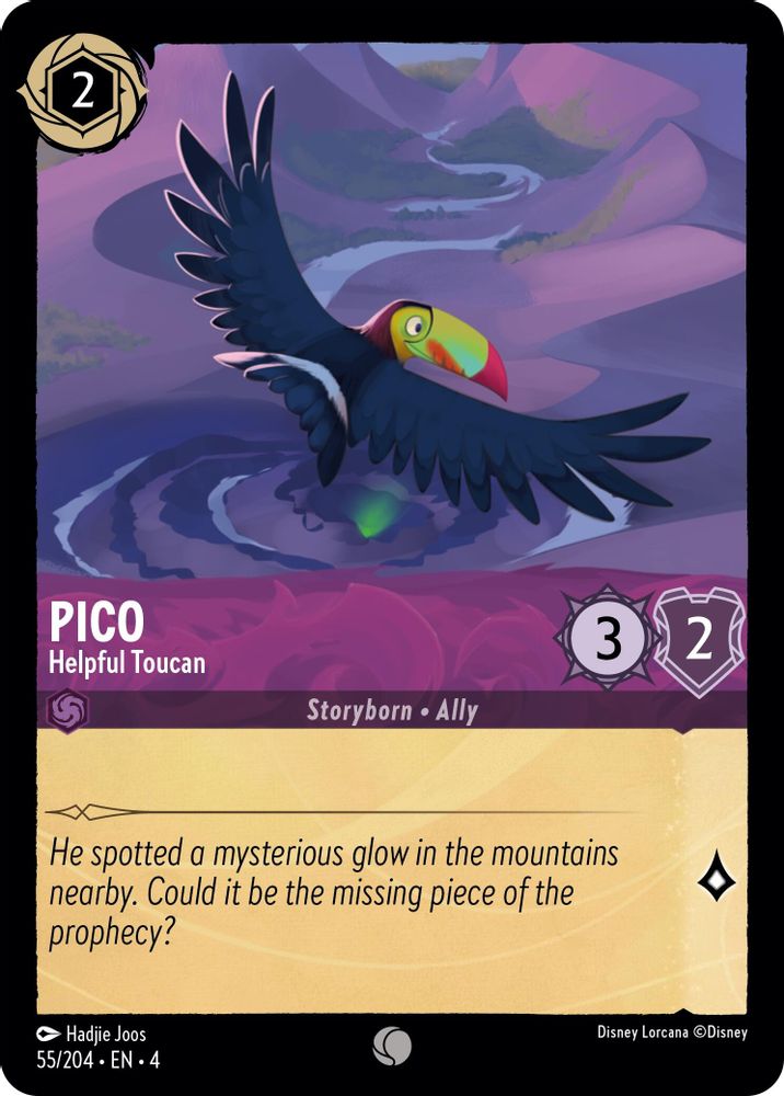 Pico - Helpful Toucan card