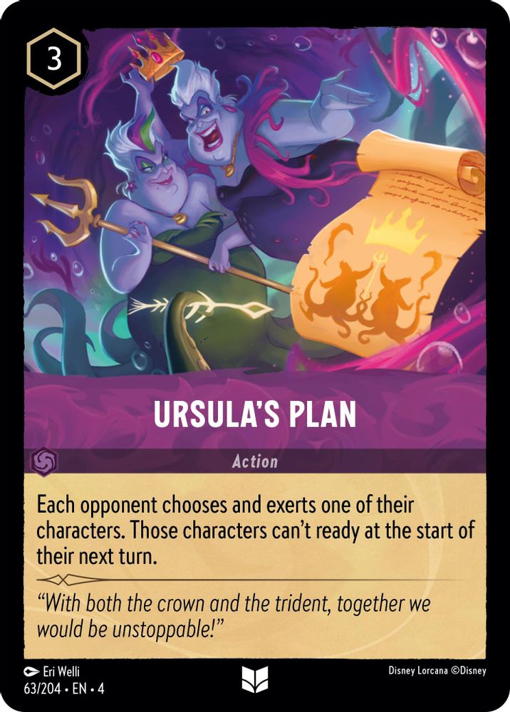 Ursula's Plan card