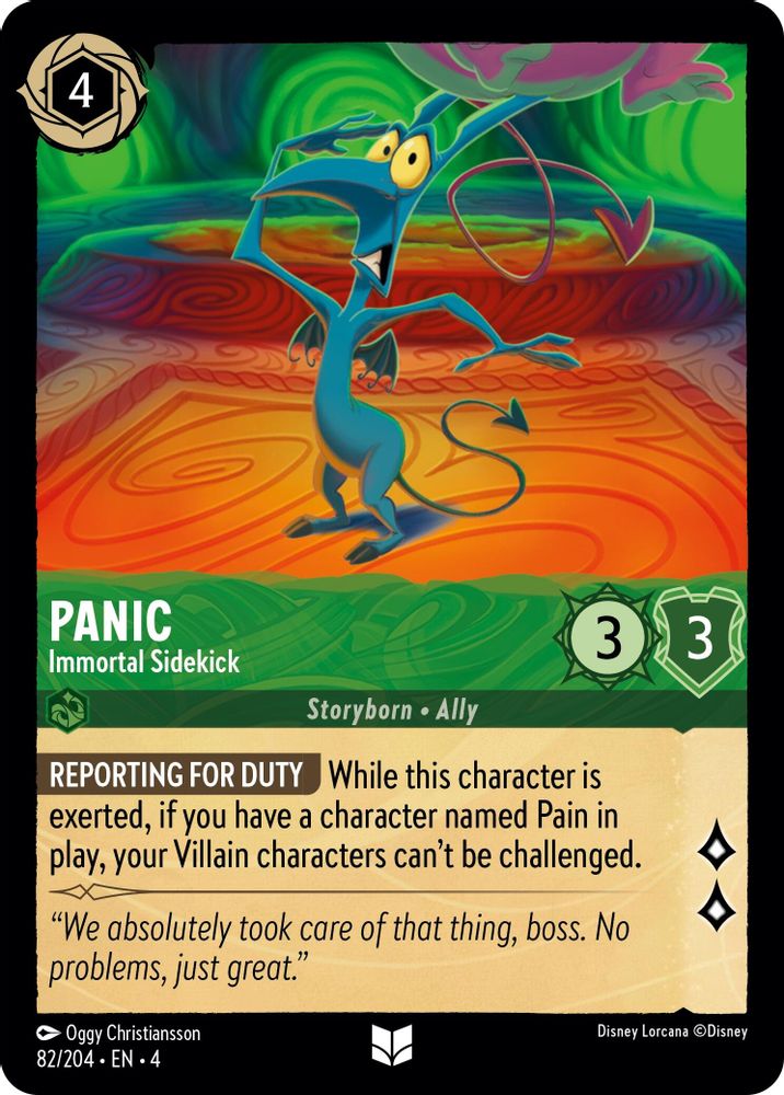Panic - Immortal Sidekick card