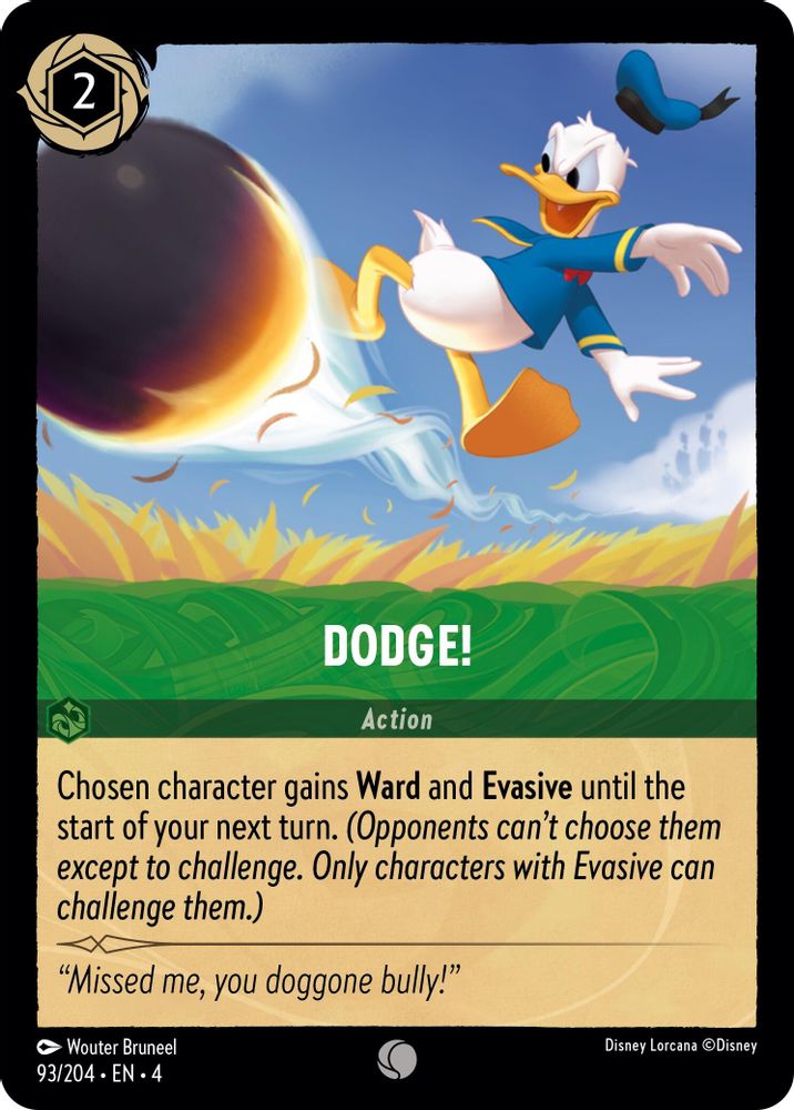 Dodge! card