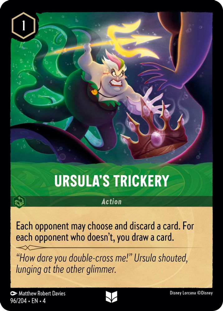 Ursula's Trickery card