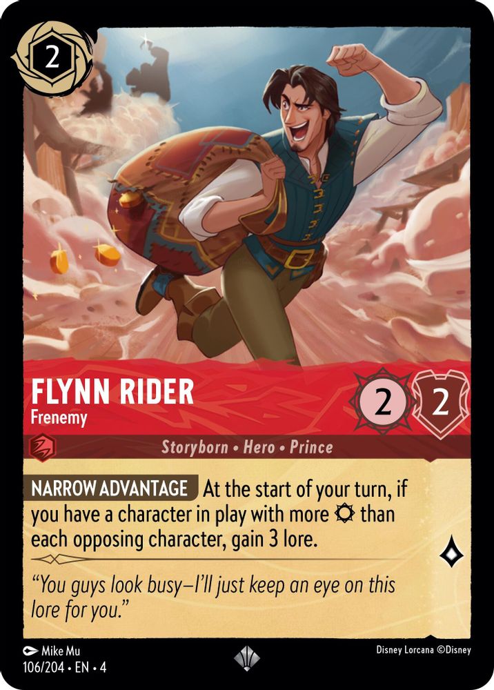 Flynn Rider - Frenemy card
