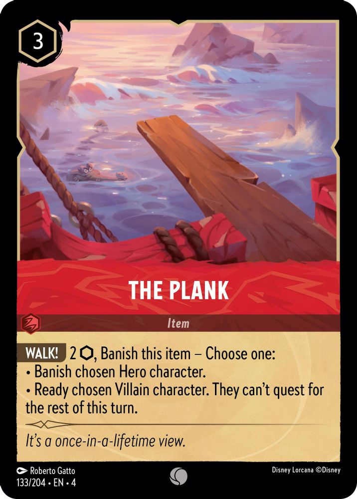 The Plank card