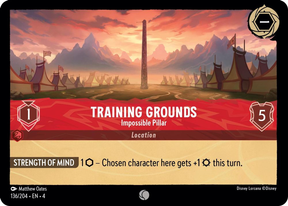 Training Grounds - Impossible Pillar card
